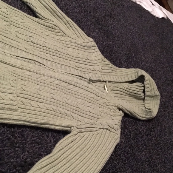 Girls zip up sweater jacket - Picture 3 of 5